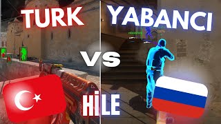 TURKISH CHEAT VS FOREIGN CHEAT | COUNTER STRIKE 2 CHEAT