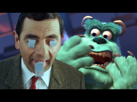 Mr. Bean in Monster Inc.