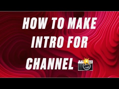 How to make Intro video for YouTube channel using Renderforest.