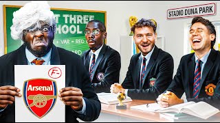 FRONT THREE FOOTBALL SCHOOL 📚