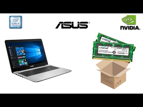Asus R558UQ laptop ram Unboxing ( crucial Ddr4 )
