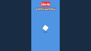 From Circle to Square – CSS Animation Magic!💥🟦🔵🔷️#coding #html #cssanimation #front#webdesign