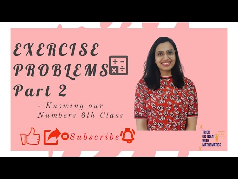 Exercise Problems - Knowing our Numbers (Part 2)