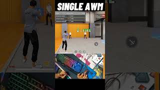 How to use fast single awm in pc 🔥 #awmtrick #shorts #sniper #youtubeshorts #freefire #viral