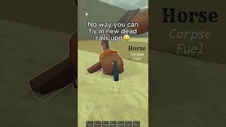 Horse Flying Glitch (No Script) in Dead Rails Roblox | Dead Rails Ending Glitches Guide #deadrails