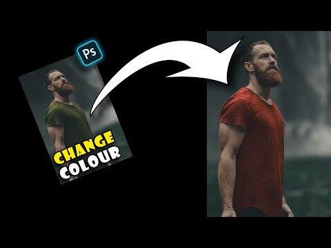Realistic Way To Change T-Shirt Color In Photoshop