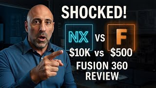 🤯 NX Expert Tries Fusion 360 for First Time - I'm Actually Impressed!