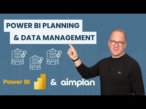 Power BI Planning and Data Management with Aimplan
