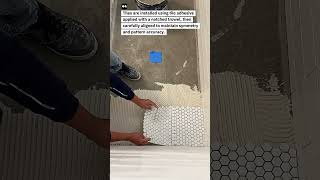 Hexagon Tile Installation Process | Precise & Clean Finish