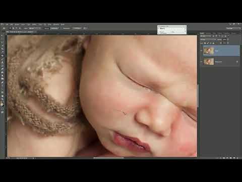Baby photo retouching and baby photo editing Tutorial!