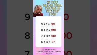 Can You Solve This Mind-Bending Math Puzzle? 🔥🧠 #shortschallenge