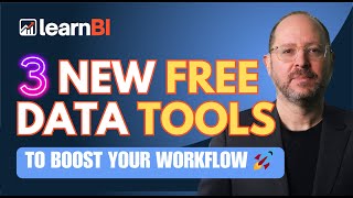 3 NEW FREE DATA TOOLS To Boost Your Workflow