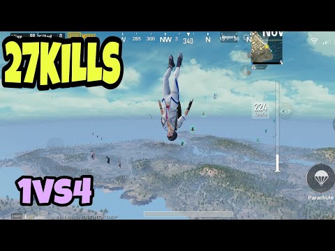 MOST CROWDED LANDING EVER | 27 KILLS SoloVsSquad | PUBG MOBILE | Meizu 16th