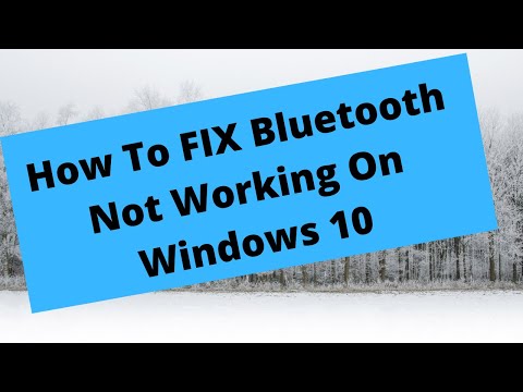 How To FIX Bluetooth Not Working On Windows 10  (Really easy)