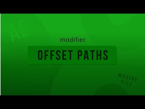 Як працює Offset Paths в After Effects - повний гайд для початківців