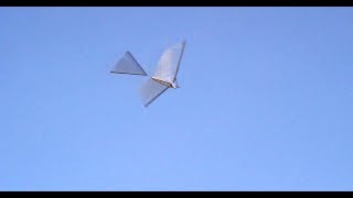 How to build - Simple DIY Ornithopter - Flies Great! Flapping Wings