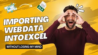 How to Import Web Data into Excel (EASY Tutorial!) #excel  #dataimport  #WebData #tutorial