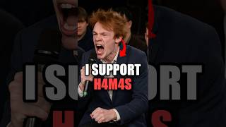 Charlie Kirk LOSES It In HEATED Argument With Hamas Supporter! #charliekirk #debate #shorts
