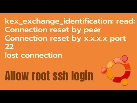 kex_exchange_identification: read: Connection reset by peer Error | root ssh | #linux #learning