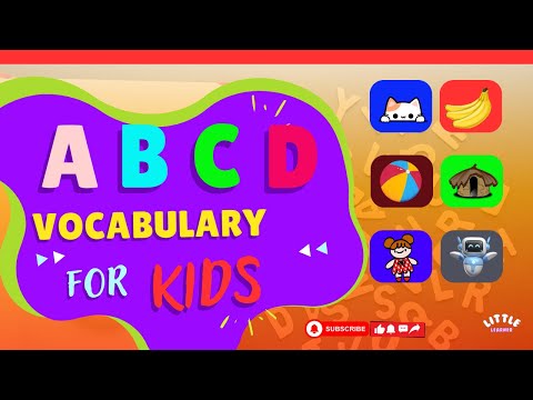 Boost Your Vocabulary Power! Learn A-Z Words for Kids 🌟📖