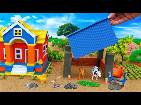 Diy Truck Bricks House Construction Science Project @Top Tractor Trolley