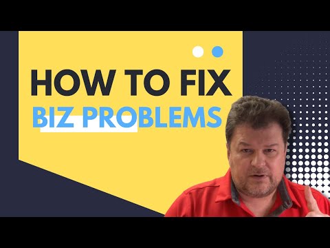 How to Fix Biz Problems - Your Sales Over $1 Million?