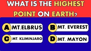 HOW'S YOUR GEOGRAPHY KNOWLEDGE? #generalknowledge