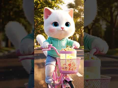 🐱What food makes the kitten so happy? 😱🐾 #animation #cute #catfunny #catshorts