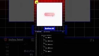 💥 Gradient Magic in 11s! Morphing Button using HTML CSS JavaScript | DevZiaul #shorts