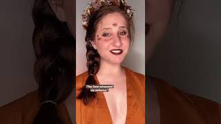 #Demeter will burn down the world for her daughter’s return. #cosplayer #greekmythology #makeup #pov
