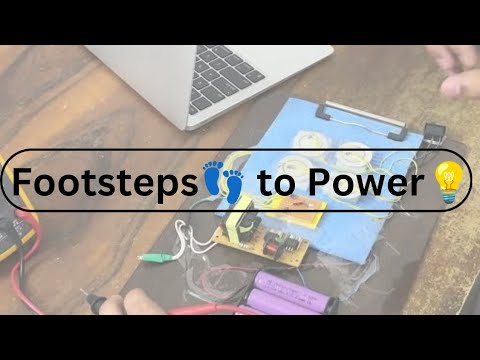 "Powering the Future: Voltage Generation from Footsteps Using Piezoelectric Plates"