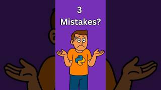 Stop Struggling with Python: 3 Fixes in 60s #pythonforbeginners #coding