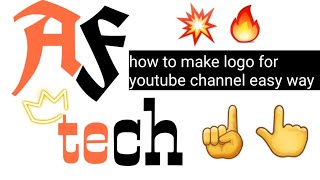 #youtubelogo #logo #logoforyoutube how to make professional logo for YouTube channel easy