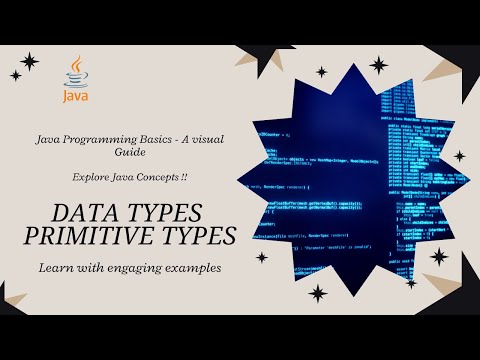✅ Java Data Types Explained Visually | Primitive Types Made Easy!