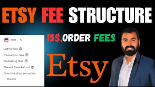 Etsy Fees and Taxes Explained 2025 | Etsy Shop in Pakistan Fee | Listing Order and one time fee 15$