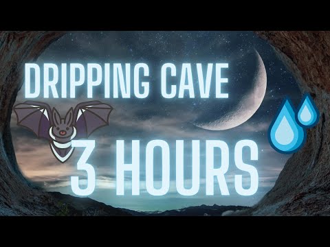 Fall Asleep Faster | 3 Hours Cave Dripping Sounds | Relaxing, Calming, Soothing Sleep Sounds