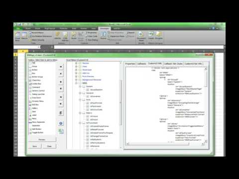 How to Use Andy Pope's Ribbon Editor - General Excel Applications Video 6