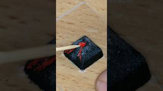 DIY. Making Custom Resin Keycaps. Vulcano #shorts