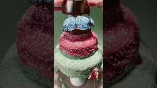 Reaction to Yummy #cake #cakedecorating #cakedesign #shortvideo #pullmeupdollcake #3layercake #viral