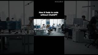 What Life Without AI Really Feels Like | Coding Life #shorts