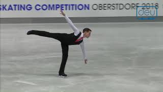 Daniel Marklund. Oberstdorf 2018. Masters Men I Artistic. 1st place