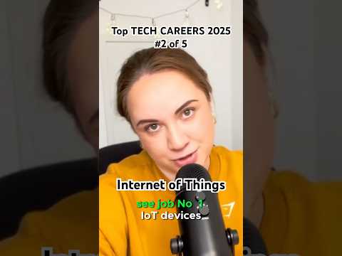 Best Jobs to START in Tech in 2025 - IoT (USA & Canada)