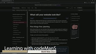 Learn HTML | MDN Web Docs_  What Will Your Website Look LIke