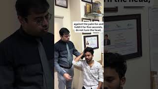 Isometric Neck Excercise for relief of Neck pain and neck health