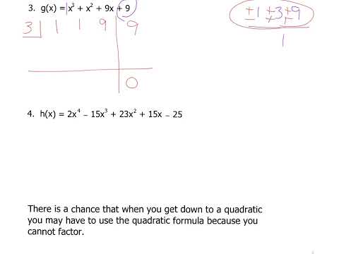 Rational Root Theorem
