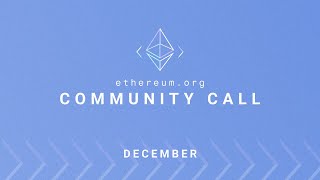 Ethereum.org Community Call - December 2022