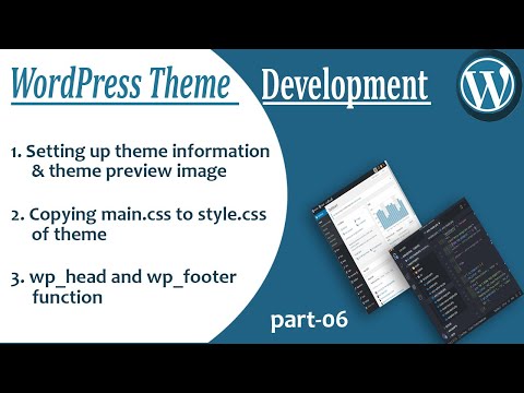 How to Make Custom WordPress Theme | WP Theme Development #06