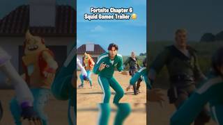 Fortnite Chapter 6 x Squid Games Collab Trailer 😳 #fortnite #fortniteclips