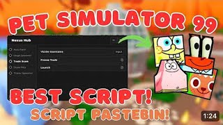 🔥[BEST] PET SIMULATOR 99 DUPE SCRIPT | BEST UNPATCHED SCRIPT🔥