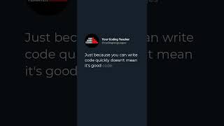 Controversial opinion: Python's simplicity can be deceptive.  Just because you can write code qui...